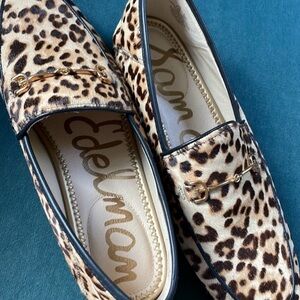 Sam Edelman calf hair loafers